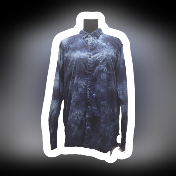 Indigo Button Down - Picture 3 of 7